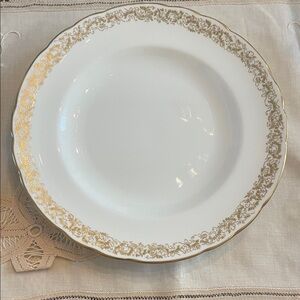 Royal Crown Derby Aves Gold Narrow Border 1st Quality Never Used New Salad Plate